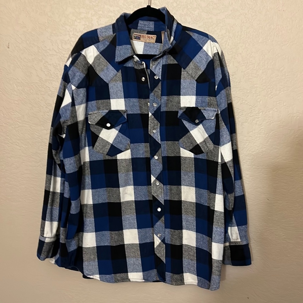 Men’s thick flannel shirt